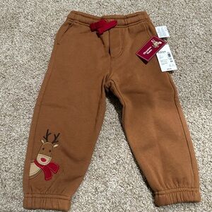 Brand New With Tags Toddler Boy Gymboree Rudolph Christmas Pants 18-24 Months